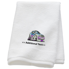 Personalised Audi Car Gift Towels Terry Cotton Towel Personalised Audi Car Gift Towels Terry Cotton Towel